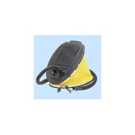 Gelert Footpump - Yellow/Black , 5lt