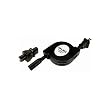 Ziplinq ZIP-PWR-NB Retractable Universal Notebook Power Cord (56 Inches, Black)