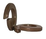 Silicon Bronze Helical Spring Split Lock Washer #1/4 .252 ID x .487 OD x .062 T