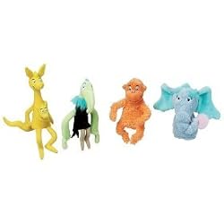 Dr Seuss HORTON HEARS A WHO! Finger Puppet Set