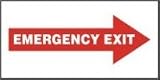 EMERGENY EXIT (LEFT ARROW) 7