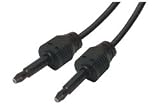 Mini-Toslink Male/Male Cable 2.2mm Jacket 3 Feet