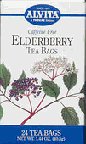Alvita Elderberry Flower Tea Bags 24 Tea Bags/box