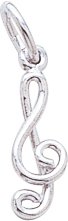 Childrens Toyshop  Jewelry : Music Charm by Rembrandt Charms