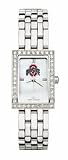 Ohio State Buckeyes Women's Allure Watch with Stainless Steel Bracelet