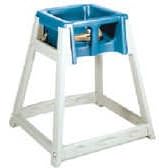 Gaychrome Blue High Chair-Infant Seat 1 EA 888BLU