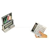 Calculator,12-Digit,W/World Time Clock,6-1/2x2-3/4x7-3/4