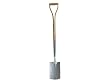 Faithfull Stainless Steel Border Spade - Ash Shaft Yd