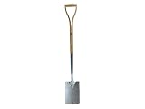 Faithfull Stainless Steel Border Spade - Ash Shaft Yd