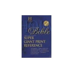 Super Giant Print Reference Bible-KJV (King James Version)
