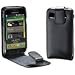 MaryCom PREMIUM QUALIT�T Leder Handytasche schwarz f�r Samsung Galaxy S i9000 und Samsung Galaxy S Plus i9001 Smartphone + Gratis Displayschutzfolie / LTS i9000