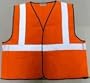 High Visibility Class 2 Safety Vest Orange - in your choice of sizes
