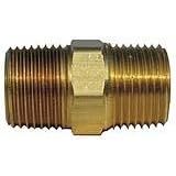 Buy 10 each: Anderson Pipe Hex Nipple (AB122A-B) by Anderson Fittings