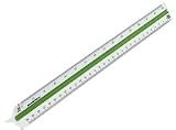 Produkt-Bild: Rumold Dreikantma&szlig;stab 150/150KE/1/30 30 cm wei&szlig; Kunststoff architect 1