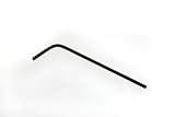 Short Arm Hex Key Black Finish 0.9mm Size x 1 1/4 Length, ANSI B18.3, GGG-K-275 (Pack of 10)