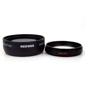 55 MM 55MM Wide Angle Lens For Sony DSLR A350 A700 A900 - Most Sony DSLR are 55MM!