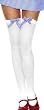 Opaque Thigh Hi with Gingham Bow - Fun with Dorothy Costumes