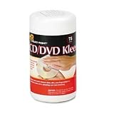 CD/DVD Kleenâ„¢ Premoistened Wipes, Tub of 75 Pop Up Wipes (REARR1420) Category: Computer and Electronics Tools and Cleaning