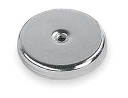 Industrial Grade 3DXX9 Round Base Magnet, 48 Lb, 1.4 In Dia