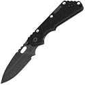Buck 889BK Black SBMF TM Military Folder, Liner Lock Folding Knife