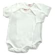 Sckoon Organic Cotton Baby Bodysuit (2 pack) 1/2 Slv - Size 0-6 months