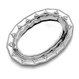 Wilton Armetale Fleur De Lis Large Oval Tray
