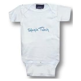 SHANIA TWAIN - Logo - Blue Onesie / Baby T-shirt
