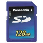 Panasonic 128 MB Secure Digital Memory Card
