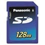 Panasonic 128 MB Secure Digital Memory Card