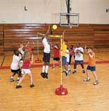 Set of 3 - 20' Light Weight Volleyball Net