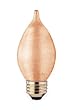 Bulbrite 431140 - 40C15A - 40 Watt Amber C15 Decorative Light Bulb