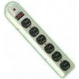 Coleman Cable PowerStation Outlet Metal Surge Protector #04625 by Coleman
