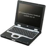 HP Notebook nx5000 DVD+R���f�� (CM310, 256MB, 14.1'TFT, ����LAN802.11b, DVD+R/RW) 