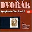 Dvorak : Symphonie n� 7 ; Symphonie n� 6