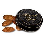 3 4 lb Whole Natural Almonds Tin - Thank You by Almonds