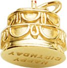 Birthday Cake Charm by Rembrandt Charms