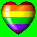 Gay Lesbian Sticker Pride Heart (Love Heart)