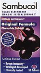 Sambucol Black Elderberry Original 30 Lozenges