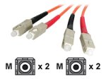 StarTech.com - Network cable - SC multi-mode (M) - SC multi-mode (M) - 1 m - fiber optic - 50 / 125 micron