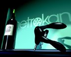 Metrokane Bunny Corkscrew, with Stand, Foil Cutter & Extra Spiral