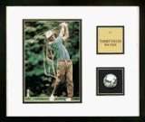Tommy Tolles Autographed Golf Ball with 8 x 10 Framed Photograph from Pro Tour Memorabilia