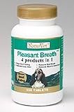 Pet Supplies : NaturVet Pleasant Breath 150 Tablets