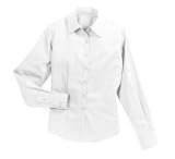 NEW Port Authority - Ladies Lightweight Stretch Poplin Shirt White-L