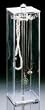 Necklace Holder - 12 Arm - Clear Acrylic (Clear) (4D x 4W x 14H)