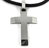 Men's Titanium Cross Pendant