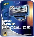 Gillette Fusion ProGlide Manual Cartridges, 8 count (Pack of 1)