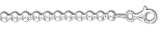 Sterling Silver 16 Inch X 5.0 mm Ball Chain Necklace - Italian