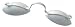 LASER SAFETY EYEWEAR - FULLY ADJUSTABLE STAINLESS STEEL PATIENT EYE-CUP BLOCK OUT GLA...