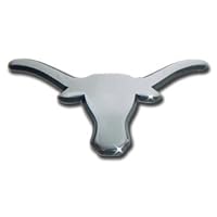 University of Texas Longhorns NCAA College Chrome Plated Premium Metal Car Truck Motorcycle Emblem