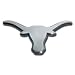 University of Texas Longhorns Premium Chrome Plated Metal NCAA College Car Truck Motorcycle Emblem